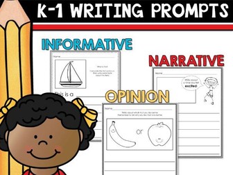 Kindergarten Writing Prompts