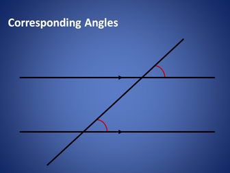 Corresponding and Alternate Angles (Angles in Parallel Lines) - full lesson