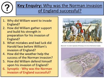 AQA Norman England - Historic Environment 2026 Pevensey Castle
