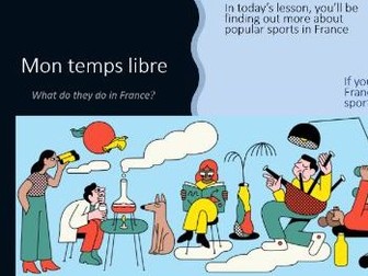 Sport in France - interactive cultural lesson