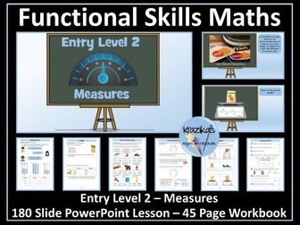 Functional Skills Maths - Entry Level 2 - Measures