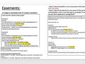 Land Law Revision PowerPoint - UoL - 2021