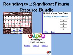 Rounding to 2 Significant Figures: 3 Resources | Teaching Resources