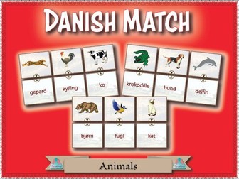 Danish Match - Animals