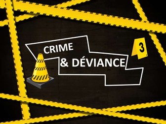 GCSE Sociology AQA Crime and Deviance unit