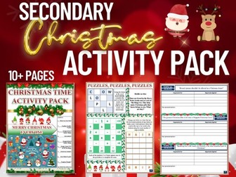 Christmas Tutor Time Activity Pack