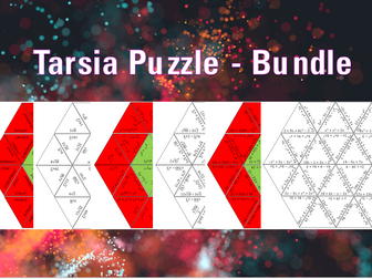 Tarsia Puzzle Bundle