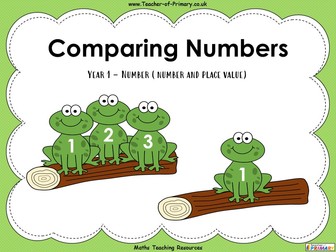 Comparing Numbers - Year 1
