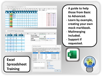 Excel training - Basic to Advanced