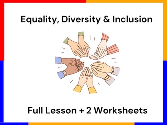 Equality and Diversity Powerpoint Lesson