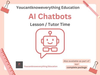 AI Chatbots PSHE Tutor Time / Form Time