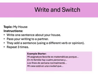 Extending and improving writing - Year 7