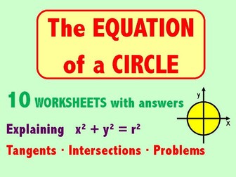 The Equation of a Circle x² + y² = r²