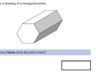 Year 6 KS2 Reasoning SATs Questions for Geometry - Shape