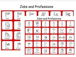 Jobs and Professions - People - Working - 2 Symbol Sheets - SEN and Lower Ability