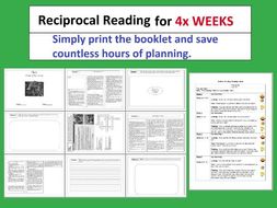 3# - Reciprocal Reading Booklet - 4 weeks of activities - Nails - by Paul Jennings - guided reading