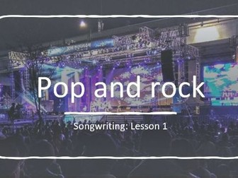 Songwriting Project KS3 Music Scheme of Work