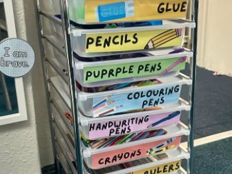 Stationery Tray Labels – Classroom Organisation Resource
