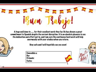 E-postcard Spanish