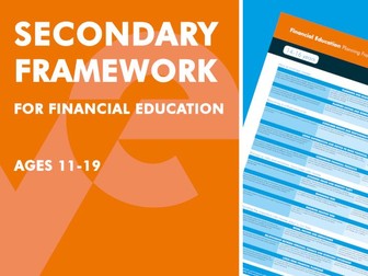 Financial Education Planning Framework: 11-19 Years