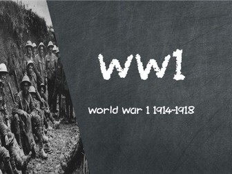 WW1 PPT