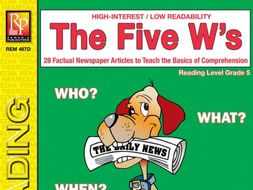 Five W's (Reading Level 5)