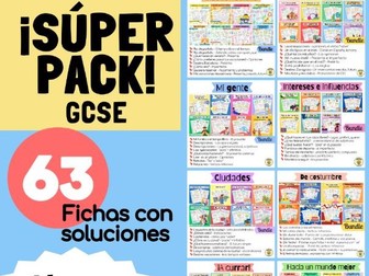 Superpack GCSE. Spanish worksheets with answers to support all modules VIVA