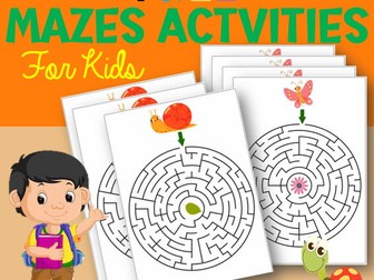 Exciting Mazes Activities for Kids