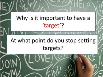 PSHE- Target Setting