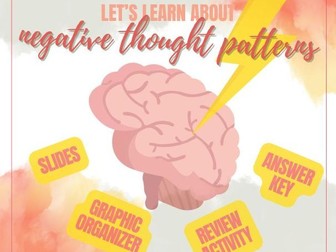 Negative Thought Patterns - lesson on identifying cognitive distortions