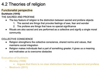 A-level AQA Sociology condensed notes