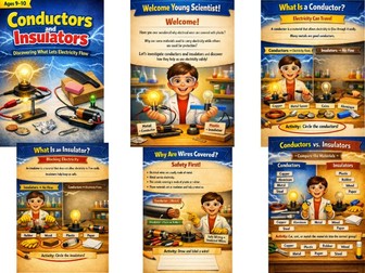 Conductors and Insulators | KS2 Science Activities & Worksheets