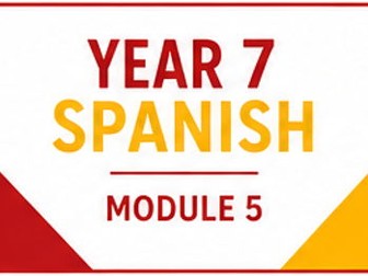 Year 7 Spanish Module 5 Mi Ciudad (Viva) - ALL Units