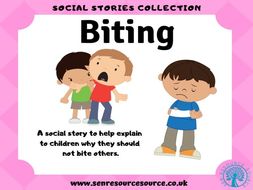 Biting Social Story | Teaching Resources