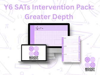 Year 6 Arithmetic SATs Intervention – Greater Depth