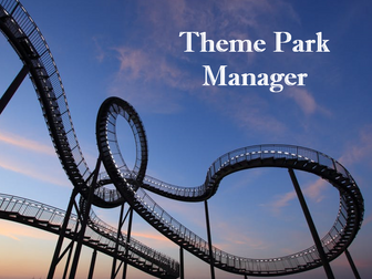 Theme Park Manager percentages game (full lesson)