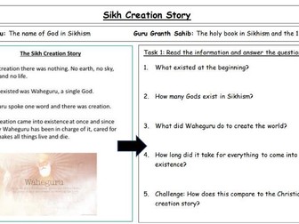 Sikh creation story