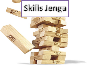 Help students identify there own skills and qualities in this fun Jenga game.