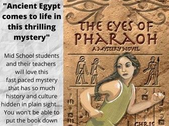 Bring ancient Egypt to life with a mystery novel and teaching guide