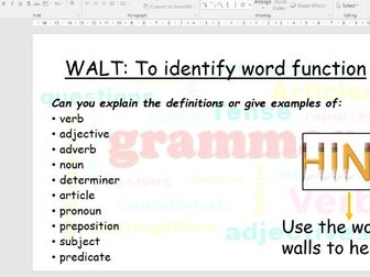 SPaG writing unit 2 weeks Y6