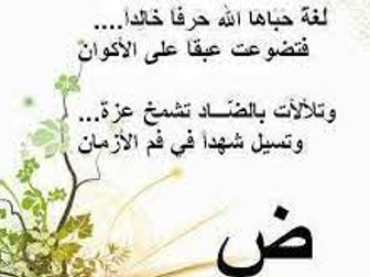 أبيات شعريه في حب اللغة العربية