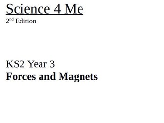 Science4Me 2nd Edition Forces and Magnets Yr3 KS2