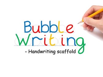 BW - Yellow bubble scaffold sheets (Pencil)