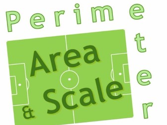 L2 Maths Area, Perimeter and Scale Football Pitch Challenge