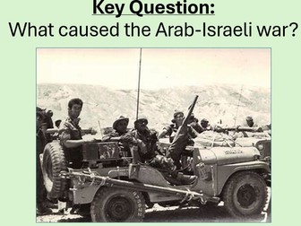 Causes for the Arab-Israeli War