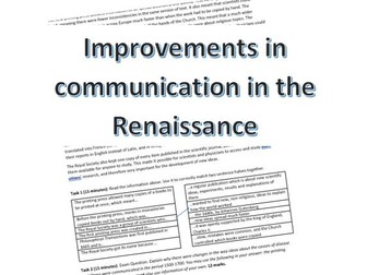Renaissance Communications: info & activity