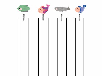 Tracing lines - Early Years 3 - 5 years old