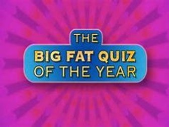 Big Fat Quiz of the Year 2025
