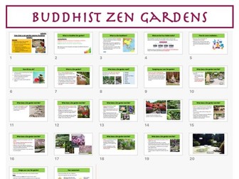 Buddhist Zen Gardens