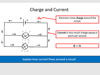 What is Electric Current - Lesson 4, Electricity, AQA Physic GCSE